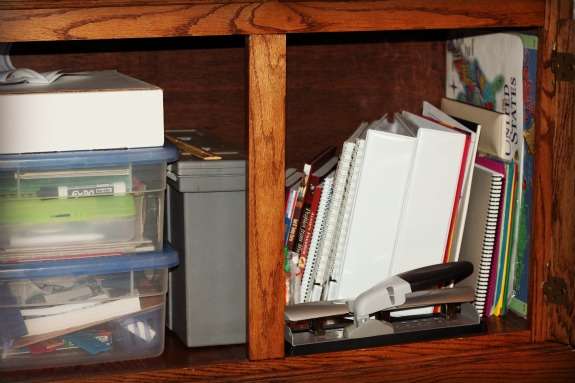 homeschool storage