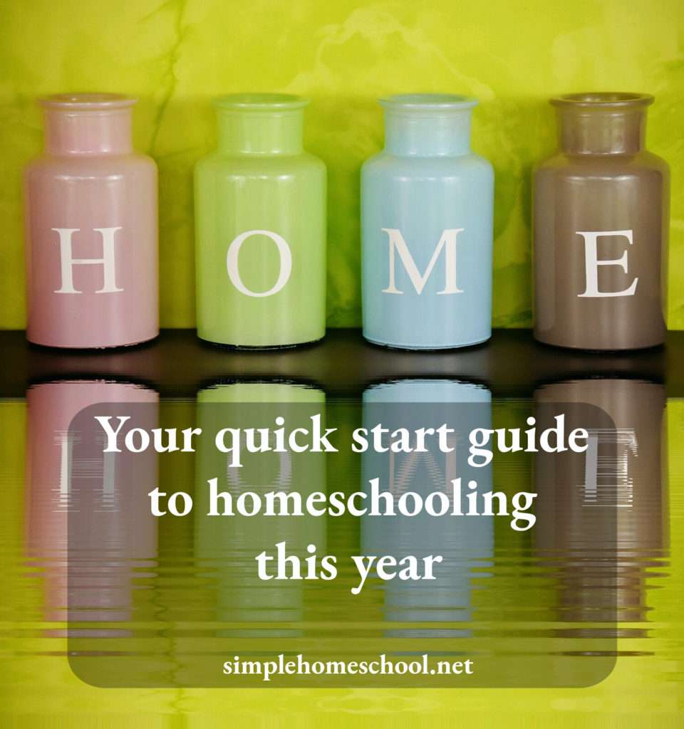 quick start guide to homeschooling