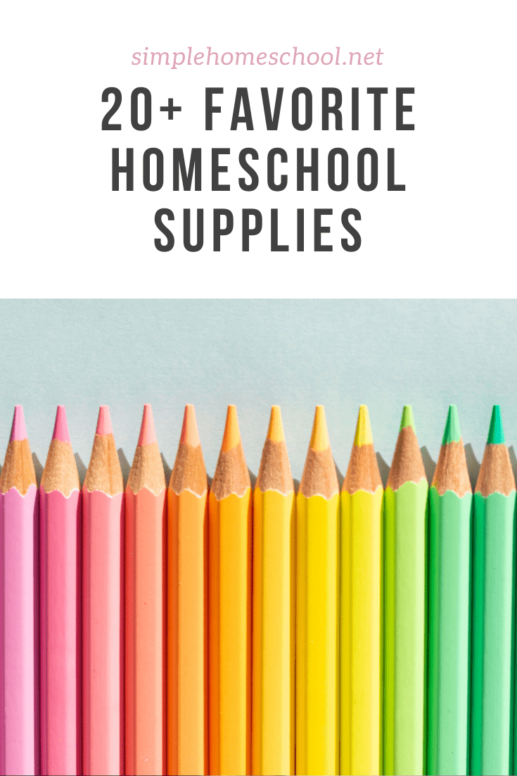 homeschool supplies